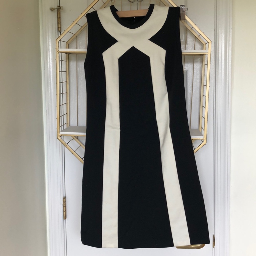 COPY - MICHAEL KORS thick color block/stripe black/white